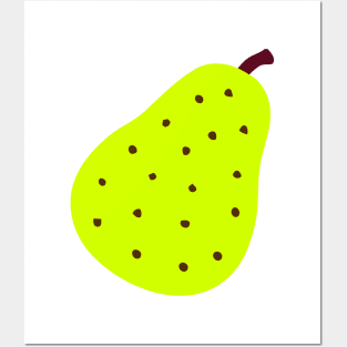 Pear Emoticon Posters and Art